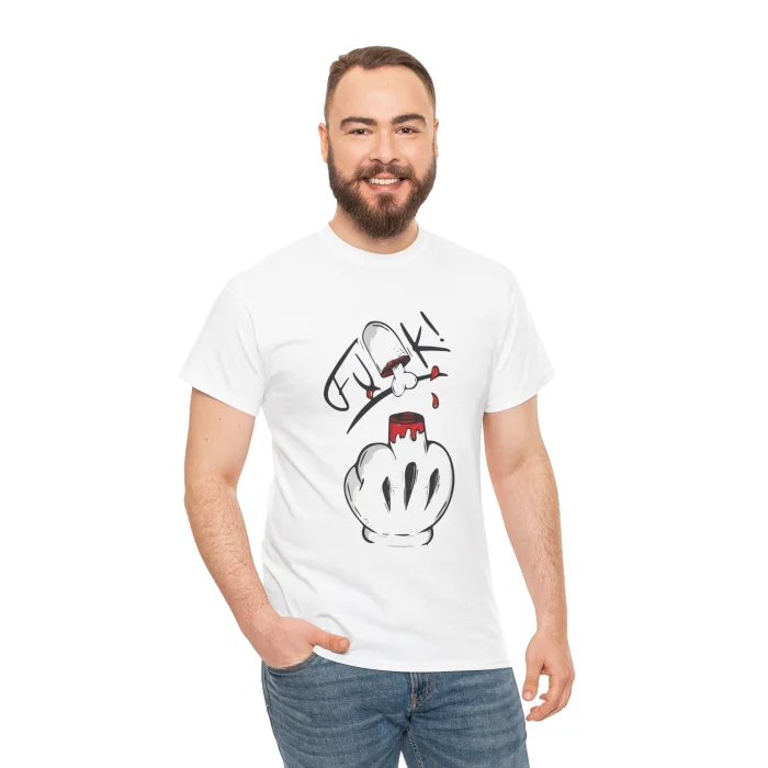 T-shirt z nadrukiem Middle Mood